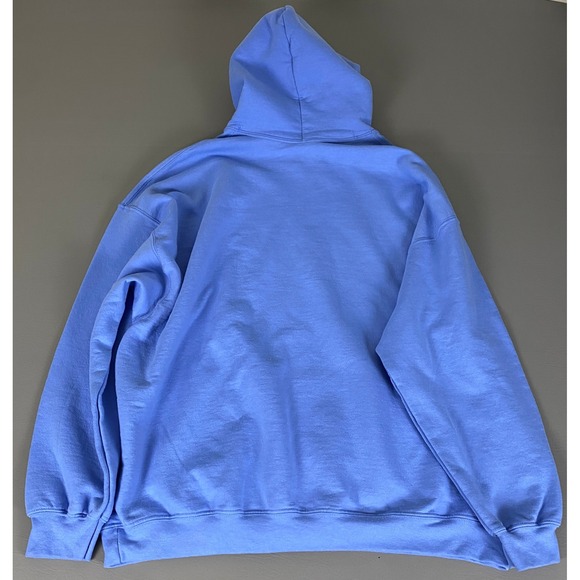 Iron Mountain Hoodie Michigan Girl Womens 2XL Blue Gildan Heavy Blend Sweatshirt - Picture 12 of 13